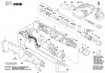 Bosch 0 602 492 609 ANGLE EXACT 10-650 Cordless Screw Driver Spare Parts